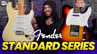 The Most Affordable Fenders EVER! - The New Standard Series Fender Stratocaster \u0026 Telecaster Demo