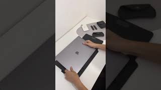 MacBook筆電防水收納包/可當筆電支架/四件套