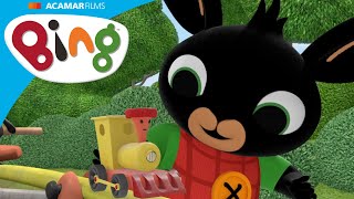 Bing and Pando are playing with Bing’s toy train! | Bing: Best Bits | Bing US English 🇺🇸