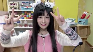 SNH48 『国民美少女』電視台 #01 秘密の花園ルーム ユェンユェン・チャーイー・マコちゃん 2015-12-28