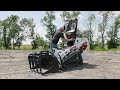 bobcat mt100 mini track loader walk around