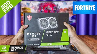 Testing Fortnite with Nvidia GTX 1650 in 2025 - Better than I Expected