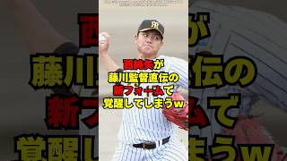 【阪神】西純矢が藤川監督直伝の新フォームで覚醒してしまうｗｗ