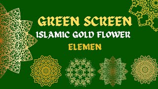 ELEMEN ISLAMIC GOLD FLOWER RAMADHAN 1443 H / 2022 M