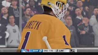 NHL85 New York Rangers 13- 6 at Los Angeles Kings 10-9 Sandstorm 14g 11a 25p vs Nichols 13g 17 a 30p