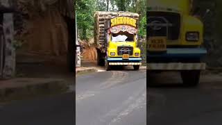 kerala Timber lorry Tata se lorry Heavy Load Mas Entry ...🔥🔥🔥⚡#shorts