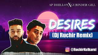 DESIRES - (Dj Ruchir Remix) - AP Dhillon / Gurinder Gill / (Punjabi RetroSynthwave Remix)