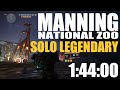 Division 2 Solo Legendary Manning National Zoo Full Mission