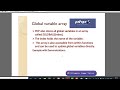 PHP Variables Scope lect 4