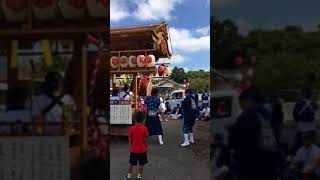 20171008 館山 山本の祭り 屋台と平久里囃子