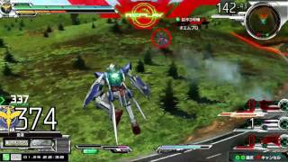 【高画質】EXVSMBON ガンダムエクシア視点 全国リプレイ猛者の戦い