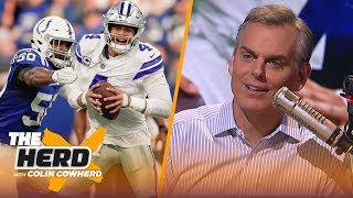 Colin Cowherd says the Rams lack depth, talks Colts shoutout of the Cowboys | NFL | THE HERD