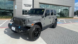 Sting Grey 2022 Jeep Wrangler Unlimited 4xe Sahara