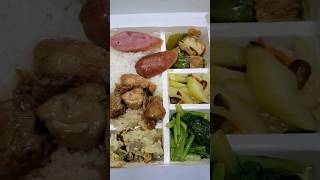 how much is lunch box in Taiwan? #asmr #lunchbox #streetfood US$ 1.9 for this one