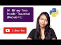 Binary Tree Inorder Traversal - Recursive Leetcode 94