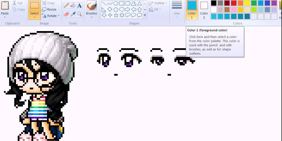Tutorial Maplestory Custom Eyes Youtube
