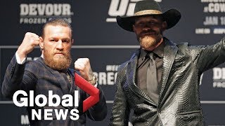 UFC 246: McGregor vs. "Cowboy" Cerrone Weigh-In