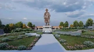 Kempegowda Statue in Airport