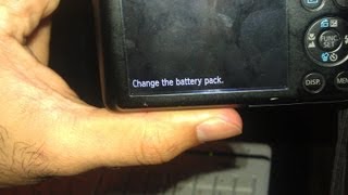 Fix Canon - Change the Battery Pack ERROR