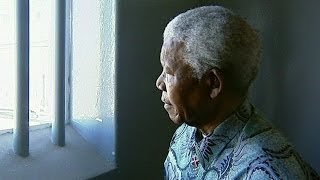 MANDELA 'BACK' IN HIS ROBBEN ISLAND CELL - BBC NEWS