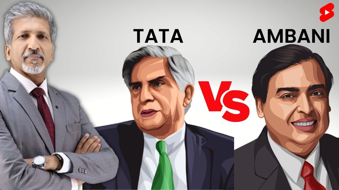 Ratan Tata VS Mukesh Ambani | #mukeshambani #ratantata #adani #shorts ...