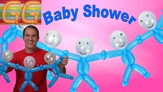 17 Ideas Para Decorar Una Fiesta Baby Shower Con Globos