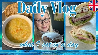 DAILY VLOG: Thursday 9th January - what I eat on Mounjaro / homemade soup / removals #mounjarouk