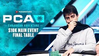 PCA: $10K MAIN EVENT – FINAL TABLE Livestream ♠️ PokerStars