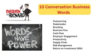 Elevate Your Business Discussions with These 10 Essential Vocabulary Words