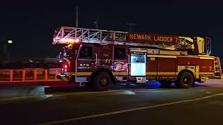 Newark Nj Fire Department Engine 6 \u0026 Truck 7 Responding 7-6-23