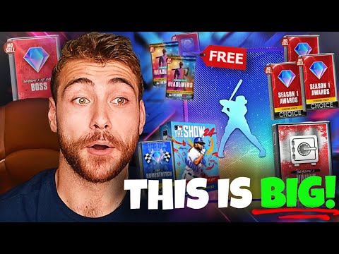 MLB The Show Dropped TONS of FREE PACKS and Diamonds!