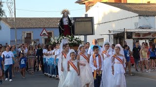 (4K)Procesión Virgen de Los Dolores  y Misa Fiestas Roche 2019