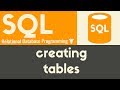 Creating Tables - SQL - Tutorial 6
