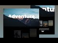 Parallax Scrolling Website using HTML CSS & JavaScript | How to Make a Parallax Website