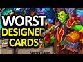 The Worst Designed Hearthstone Cards