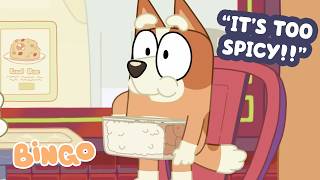 🔴 Live: 4 Hours Of Fun Food With Bingo 🍴🍰🧡 | Bingo - Official Channel