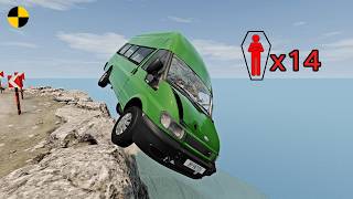 Realistic High-Speed Car Crashes in BeamNG.drive #162 | Ultra Detailed Crash Compilation