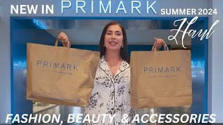 ✨️NEW IN PRIMARK HAUL & TRY ON✨️ Summer 2024. Fashion, Beauty & Accessories.