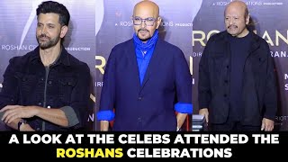 Hrithik Roshan, Rakesh Roshan \u0026 Rajesh Roshan shine at The Roshans celebrations!