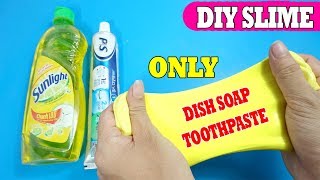 How To Make Slime Without Toothpaste Shower Gel And Salt
