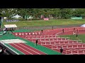 2021.09.25 長野県高校新人　女子七種100mh1組目