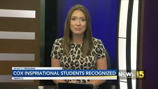 Cox Recognizes Inspirational Student Heroes