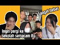 Sebuah sekolah dengan suasana bebas, aku sangat iri! | Korean React to Indonesian school TIKTOK