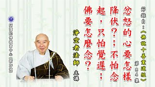 《佛说十善业道经》忿怒的心要怎样降伏？ ；不怕念起，只怕觉迟；佛要怎么念？