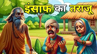 🔴 इंसाफ का तराजू । Hindi Moral Story |Kahani | नई कहानियाँ I लोककथा |Moral kahani। new bedtime story