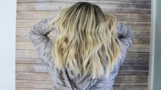 how to curl short hair/a lob