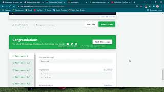 Compare the Triplets hackerRank Solution in Javascript #Compare the Triplets #hackerRank #javascript