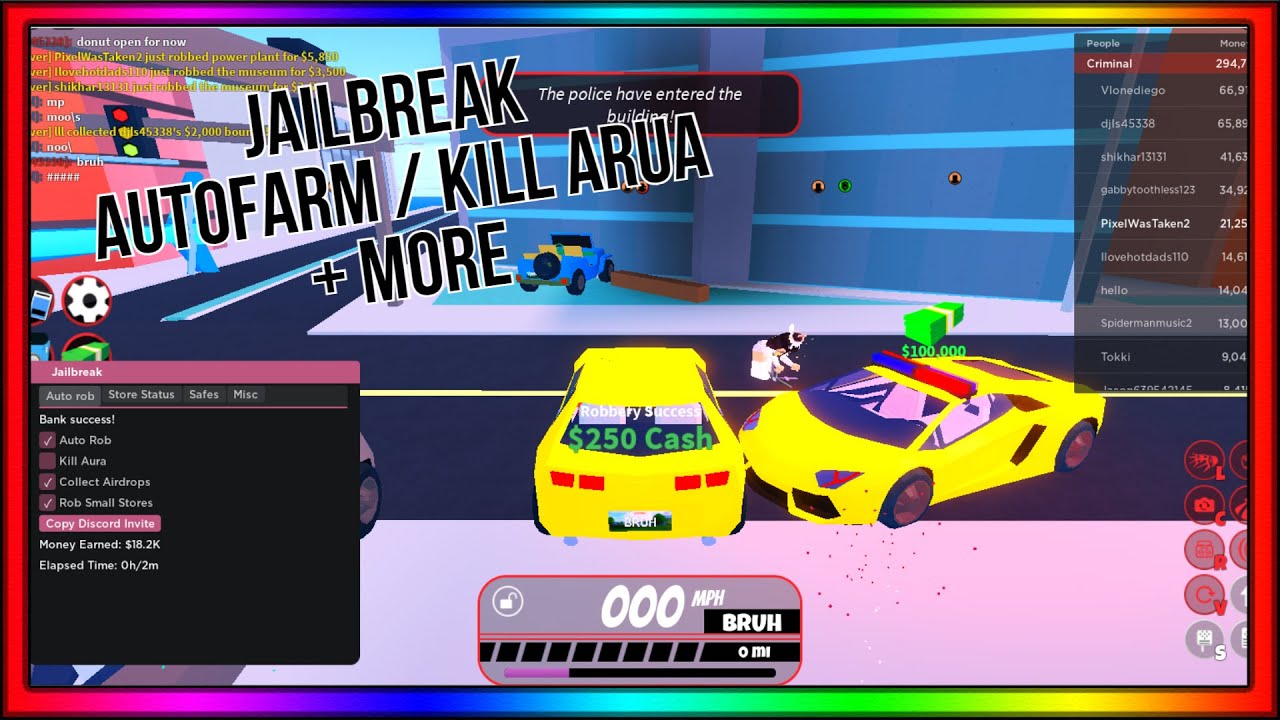 Jailbreak Autorob 2021 Pastebin Youtube