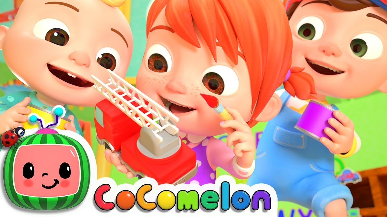 The Car Color Song | CoComelon Nursery Rhymes & Kids Songs - YouTube Music