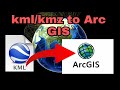 How to add kml and Kmz file in Arc GIS? #arcgis #gis #arcgistutorial #esri